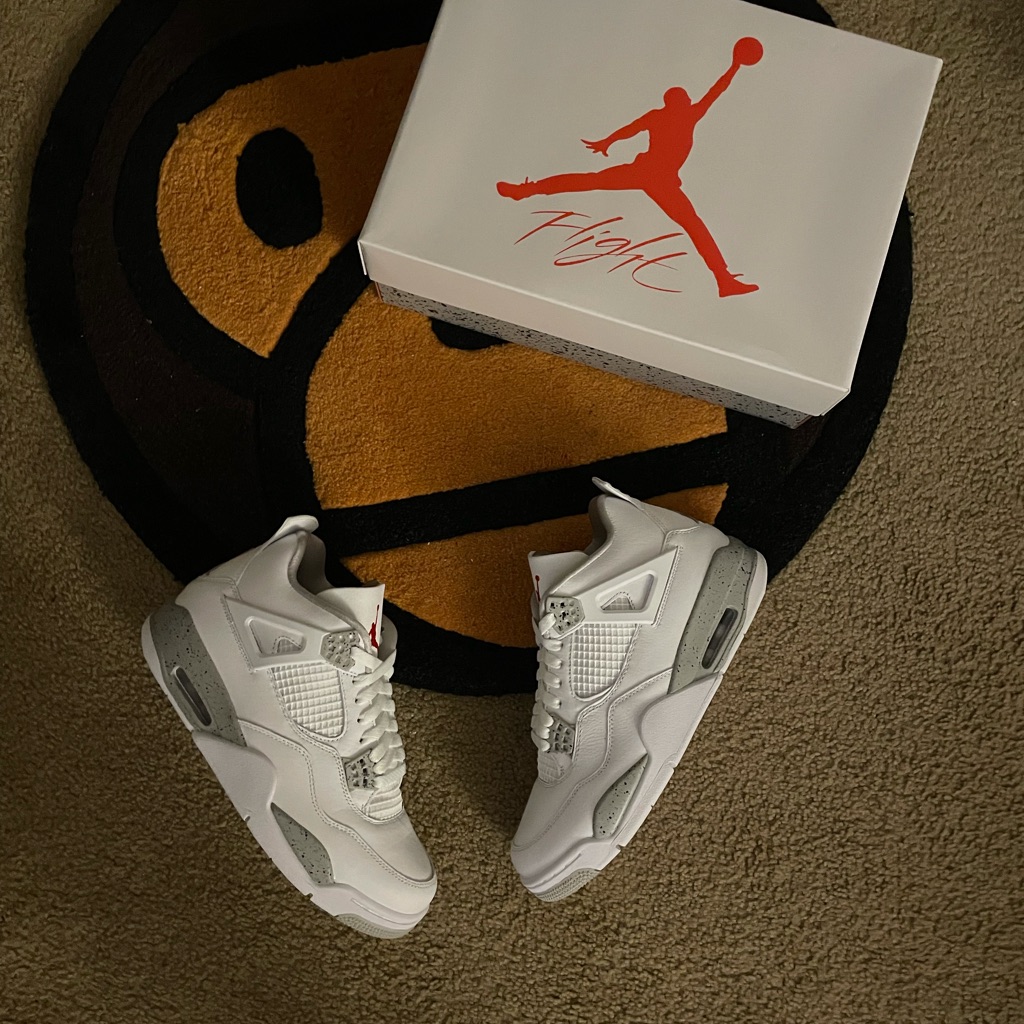 Jordan 4 White Oreo